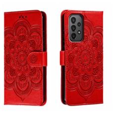  Samsung Galaxy A24 5G Fodral Mandala L&auml;der R&ouml;d - Teknikhallen.se