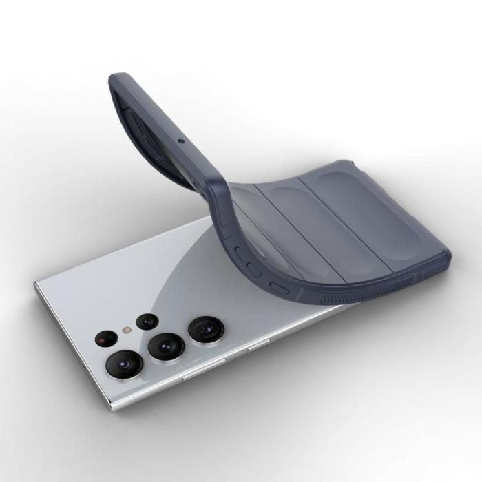 Bild 3,  Samsung Galaxy S23 Ultra Skal Magic Shield Mörk Blå - Teknikhallen.se