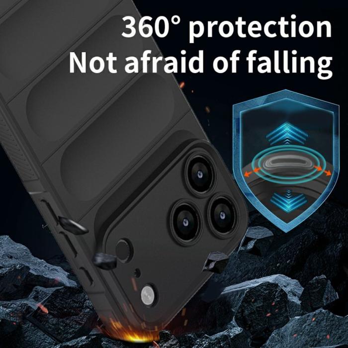 Bild 3,  iPhone 17 Pro Skal Magic Shield Mörk Blå - Teknikhallen.se