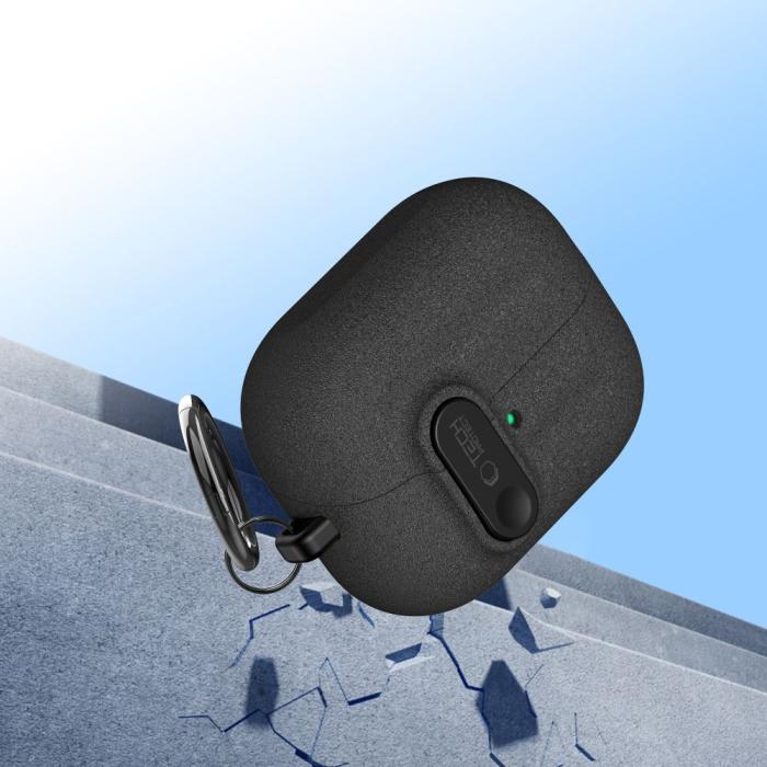 Bild 6, Tech-Protect Tech-Protect Galaxy Buds 3/3 Pro/3 FE Skal Slim Hook Svart - Teknikhallen.se