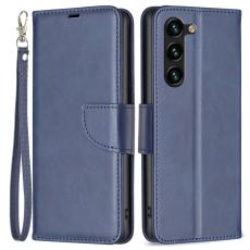  Galaxy S25 Plus / S24 Plus Fodral Solid Shark L&auml;der Bl&aring; - Teknikhallen.se