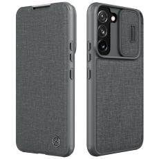 NILLKIN NILLKIN Samsung Galaxy S22 Plus Fodral Qin Pro Gr&aring; - Teknikhallen.se