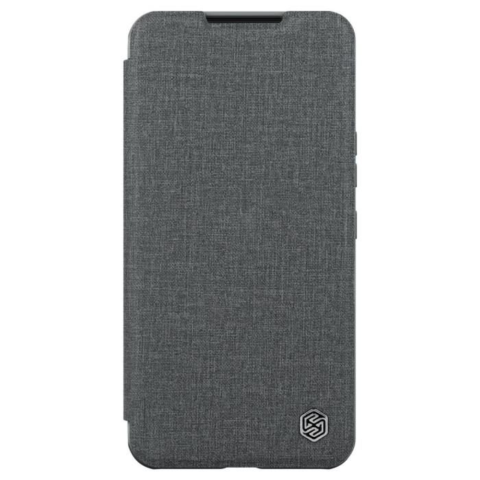 Bild 2, NILLKIN NILLKIN Samsung Galaxy S22 Plus Fodral Qin Pro Grå - Teknikhallen.se