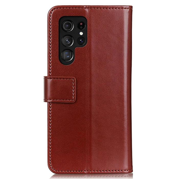 Bild 3,  Samsung Galaxy S22 Ultra Fodral Tri-Color Brun - Teknikhallen.se