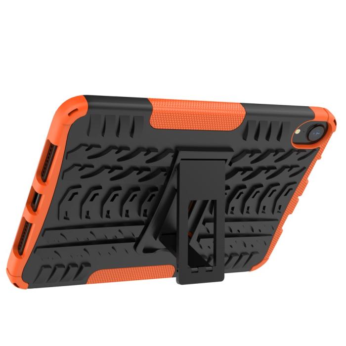 Bild 5,  iPad Mini 2024/2021 Skal Rugged Kickstand Armor Orange - Teknikhallen.se