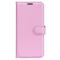  Google Pixel 8 Pro Fodral Litchi Textur Ljus Rosa - Teknikhallen.se