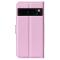  Google Pixel 8 Pro Fodral Litchi Textur Ljus Rosa - Teknikhallen.se