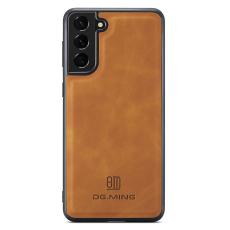 DG.MING DG.MING Samsung Galaxy S23 Plus Skal L&auml;derbelagt Brun - Teknikhallen.se