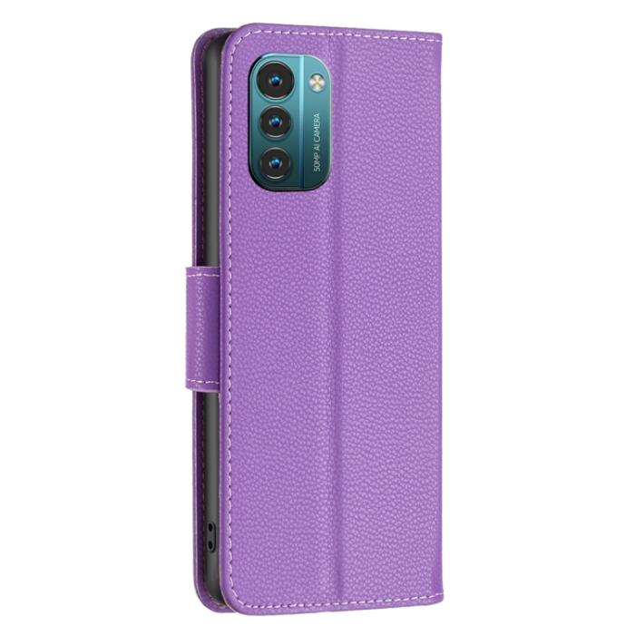 Bild 3,  Nokia G11 / G21 Fodral Shark Litchi Lila - Teknikhallen.se