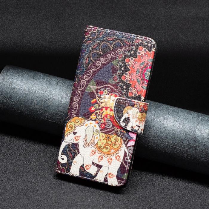 Bild 6,  Samsung Galaxy A33 5G Fodral Med Tryck Mandala Elefant - Teknikhallen.se