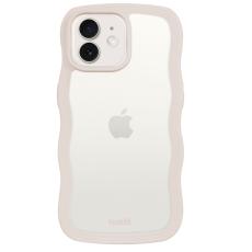 holdit holdit iPhone 12/12 Pro Skal Wavy Light Beige Transparent - Teknikhallen.se