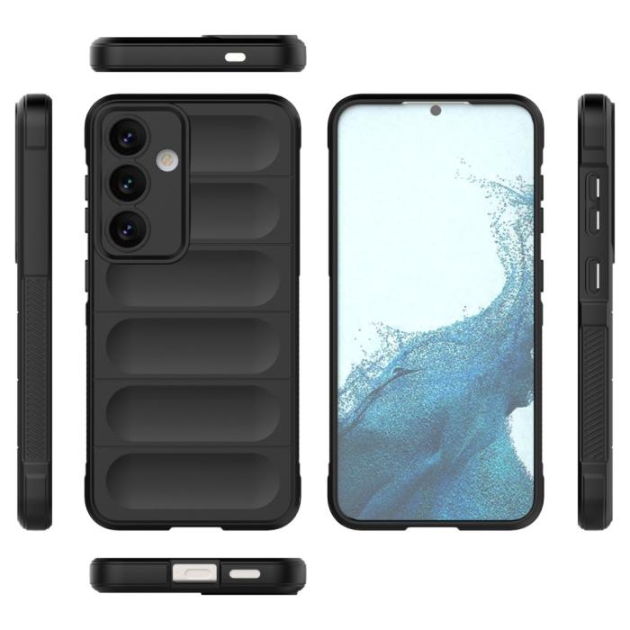 Bild 6,  Samsung Galaxy S24 Plus Skal Magic Shield TPU Ljus Grå - Teknikhallen.se