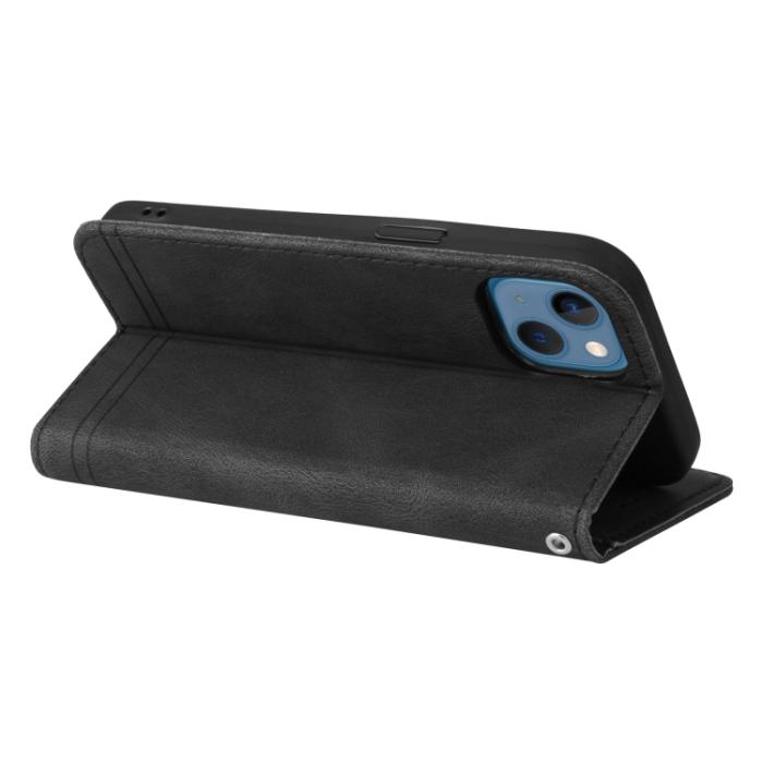 Bild 5,  iPhone 14 Fodral Skin Touch Svart - Teknikhallen.se