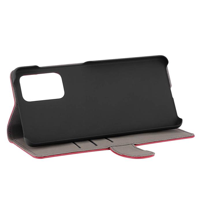 Bild 5, Gear GEAR Samsung Galaxy A72 Fodral Läder Röd - Teknikhallen.se