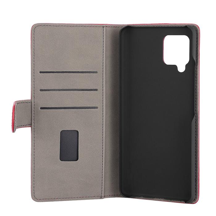 Bild 4, Gear GEAR Samsung Galaxy A42 Fodral Läder Röd - Teknikhallen.se