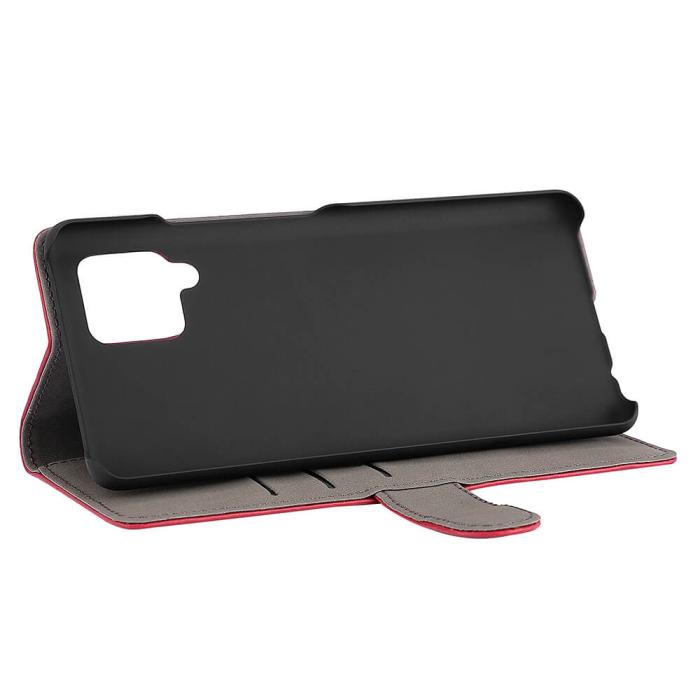 Bild 5, Gear GEAR Samsung Galaxy A42 Fodral Läder Röd - Teknikhallen.se