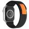 ColorPop Apple Watch 38/40/41 mm Armband Nylon Trail Loop Svart - Teknikhallen.se