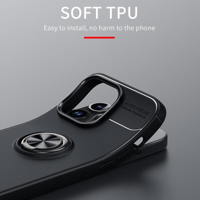 Bild 5,  iPhone 15 Pro Max Skal Ring Svart/Roséguld - Teknikhallen.se