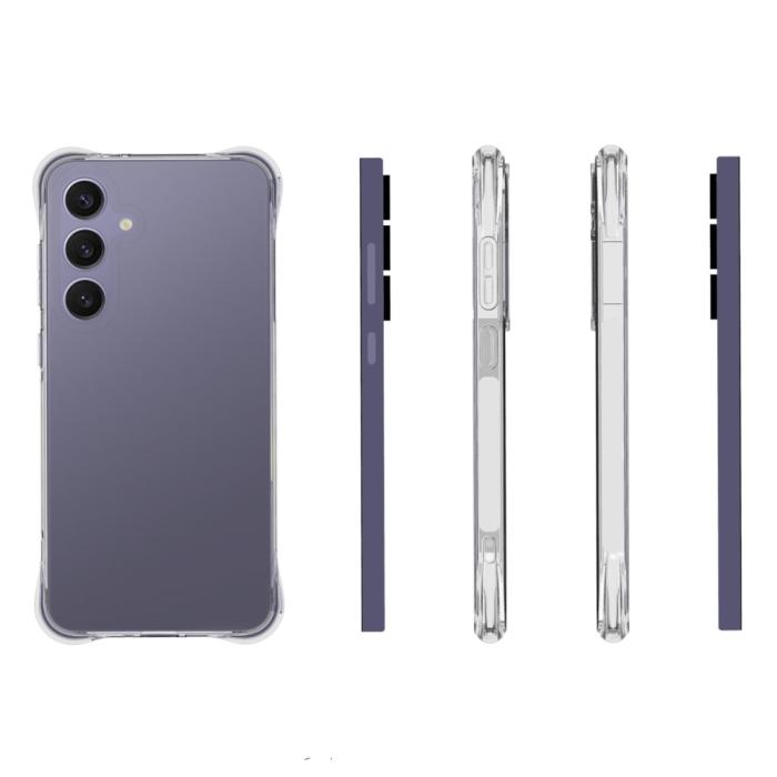 Bild 5,  Samsung Galaxy S24 FE Skal TPU Shockproof Transparent - Teknikhallen.se