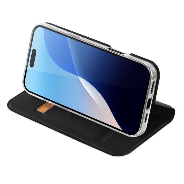 Bild 3, DUX DUCIS DUX DUCIS iPhone 16 Pro Fodral Skin Pro Series Svart - Teknikhallen.se