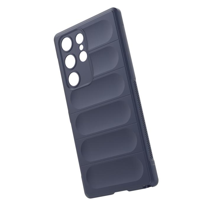 Bild 5,  Samsung Galaxy S23 Ultra Skal Magic Shield Mörk Blå - Teknikhallen.se