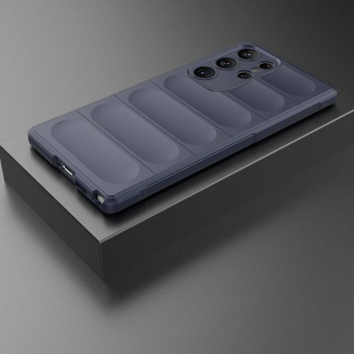 Bild 6,  Samsung Galaxy S23 Ultra Skal Magic Shield Mörk Blå - Teknikhallen.se