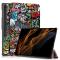  Samsung Galaxy Tab S9 Ultra Fodral Tri-Fold Grafitti - Teknikhallen.se