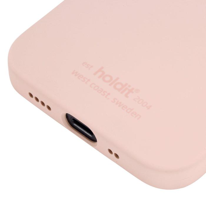 Bild 5, holdit iPhone 12 Mini - holdit Mobilskal Silikon - Blush Pink - Teknikhallen.se
