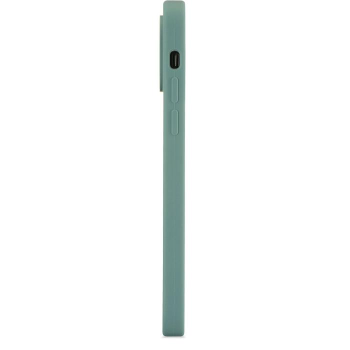 Bild 2, holdit iPhone 12/12 Pro - holdit Mobilskal Silikon - Moss Green - Teknikhallen.se
