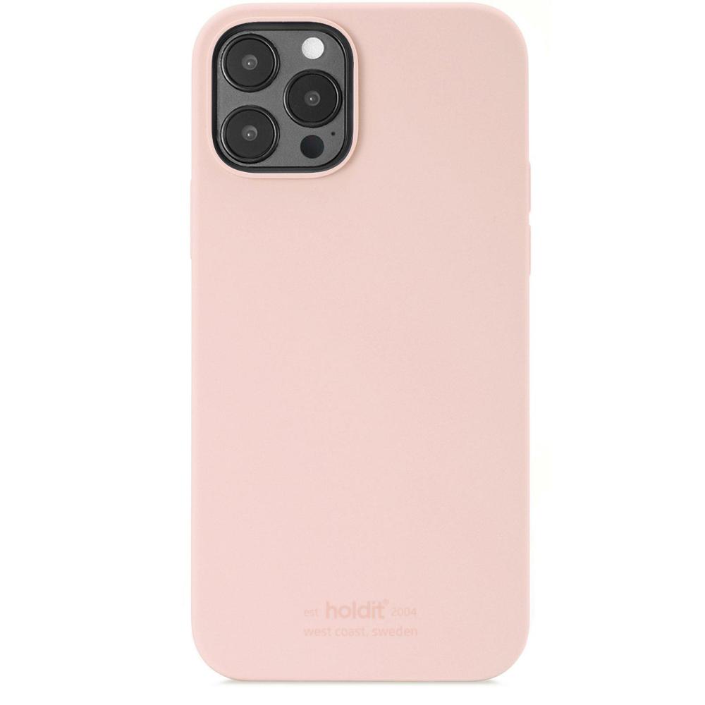 holdit iPhone 12/12 Pro - holdit Mobilskal Silikon - Blush Pink - Teknikhallen.se