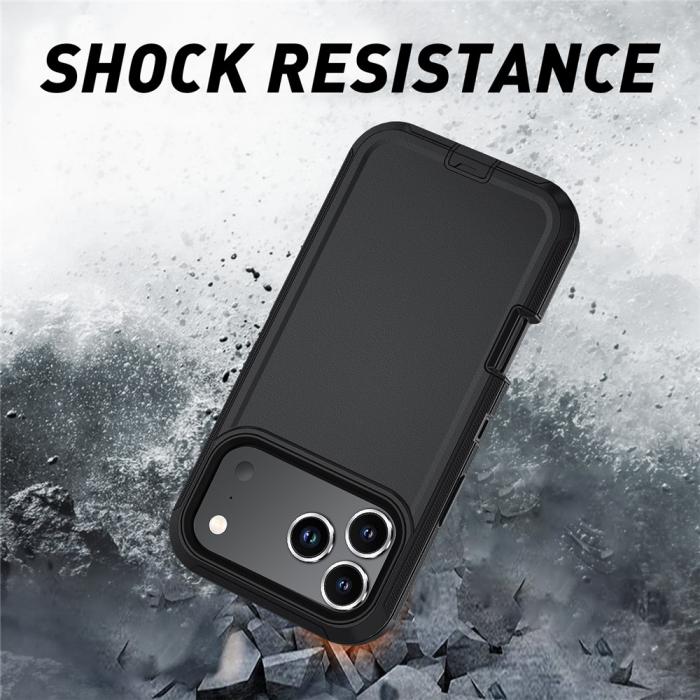 Bild 3,  iPhone 17 Pro Skal Extreme Shockproof Hybrid Svart - Teknikhallen.se