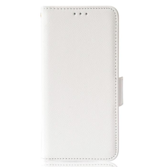 Bild 2,  Xiaomi Redmi Note 11 Pro 5G Fodral Litchi Textur Vit - Teknikhallen.se