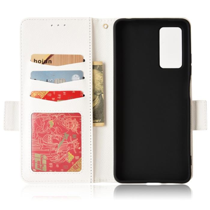 Bild 6,  Xiaomi Redmi Note 11 Pro 5G Fodral Litchi Textur Vit - Teknikhallen.se