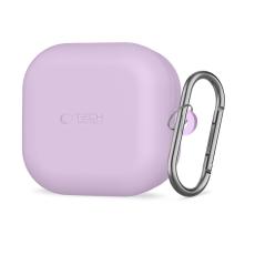 Tech-Protect Tech-Protect Galaxy Buds 4 / 4 Pro Skal Silikon Hook Lavender - Teknikhallen.se