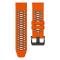  Klockarmband 26 mm Dual-Color Robust Orange/Svart - Teknikhallen.se