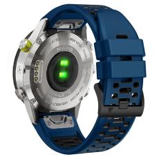  Klockarmband 26 mm Dual-Color Robust Bl&aring;/Svart - Teknikhallen.se