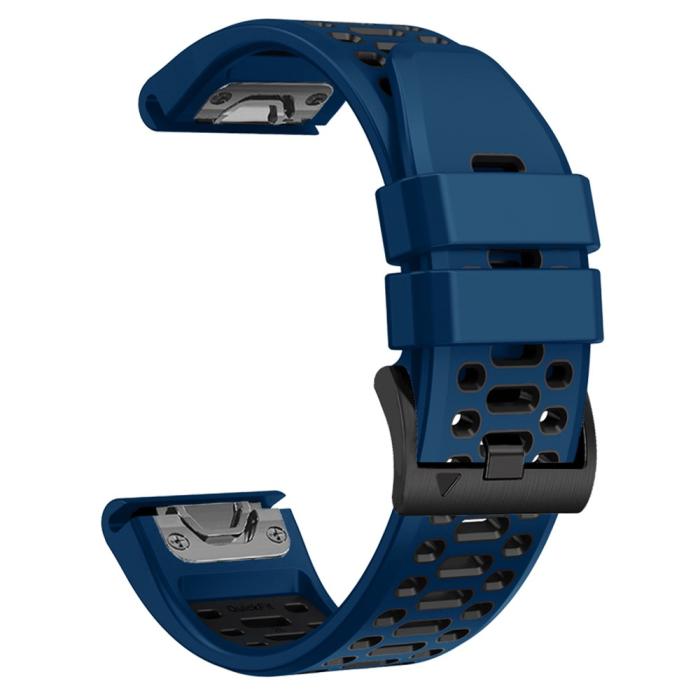 Bild 2,  Klockarmband 26 mm Dual-Color Robust Blå/Svart - Teknikhallen.se