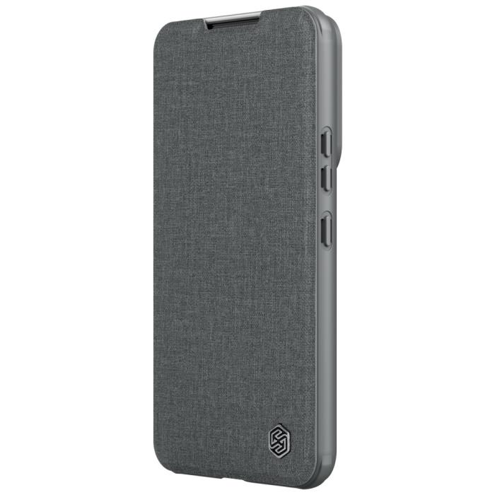 Bild 4, NILLKIN NILLKIN Samsung Galaxy S22 Plus Fodral Qin Pro Grå - Teknikhallen.se