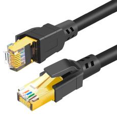CableCreation CableCreation 50 cm Cat8 40Gbps S/FTP N&auml;tverkskabel Svart - Teknikhallen.se