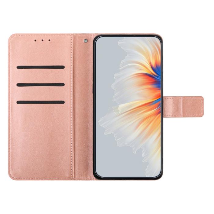 Bild 2,  Samsung Galaxy A16 / A26 5G Fodral Mandala Läder Roséguld - Teknikhallen.se