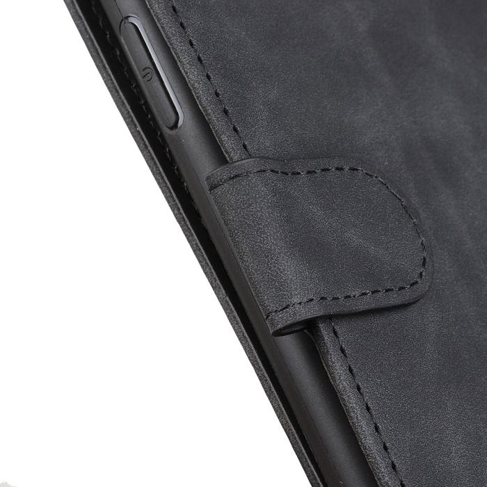 Bild 6, KHAZNEH KHAZNEH iPhone 15 Fodral Retro Läder Svart - Teknikhallen.se