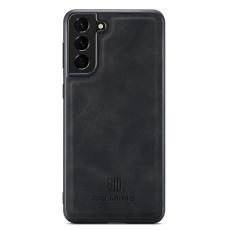 DG.MING DG.MING Samsung Galaxy S22 Plus Skal L&auml;derbelagt Svart - Teknikhallen.se