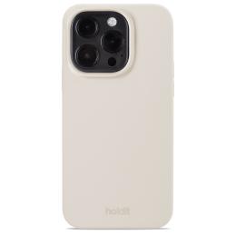 holdit holdit iPhone 14 Pro Skal Silikon Ljus Beige - Teknikhallen.se