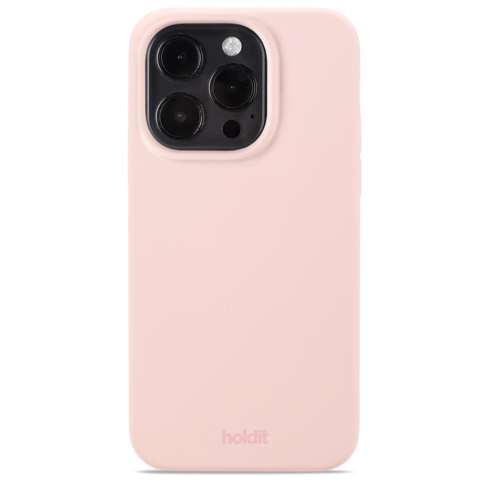 holdit holdit iPhone 14 Pro Skal Silikon Blush Pink - Teknikhallen.se