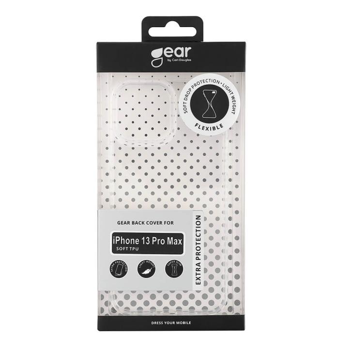 Bild 2, Gear GEAR iPhone 13 Pro Max Skal TPU Transparent - Teknikhallen.se