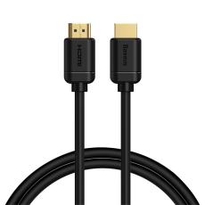 BASEUS Baseus 1m 4K 60Hz HD HDMI - HDMI Kabel Svart - Teknikhallen.se