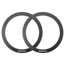 BASEUS Baseus 2-PACK Magnetisk MagSafe Ring Ultra Tunn Svart - Teknikhallen.se