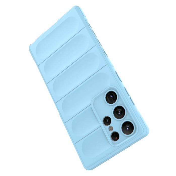 Bild 3,  Samsung Galaxy S23 Ultra Skal Magic Shield Ljus Blå - Teknikhallen.se