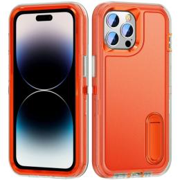  iPhone 14 Pro Max Skal 3in1 Shockproof Xtreme Transparent/Orange - Teknikhallen.se