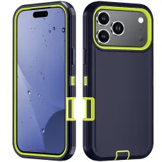  iPhone 17 Pro Skal Extreme Shockproof Hybrid Bl&aring; - Teknikhallen.se